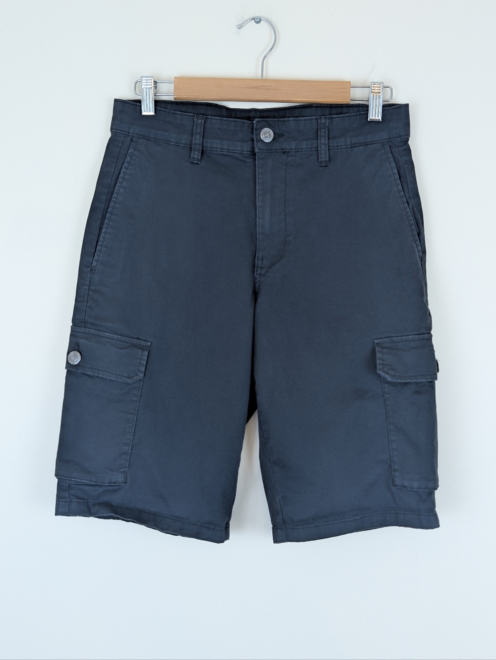 Airwalk Black Cargo Shorts